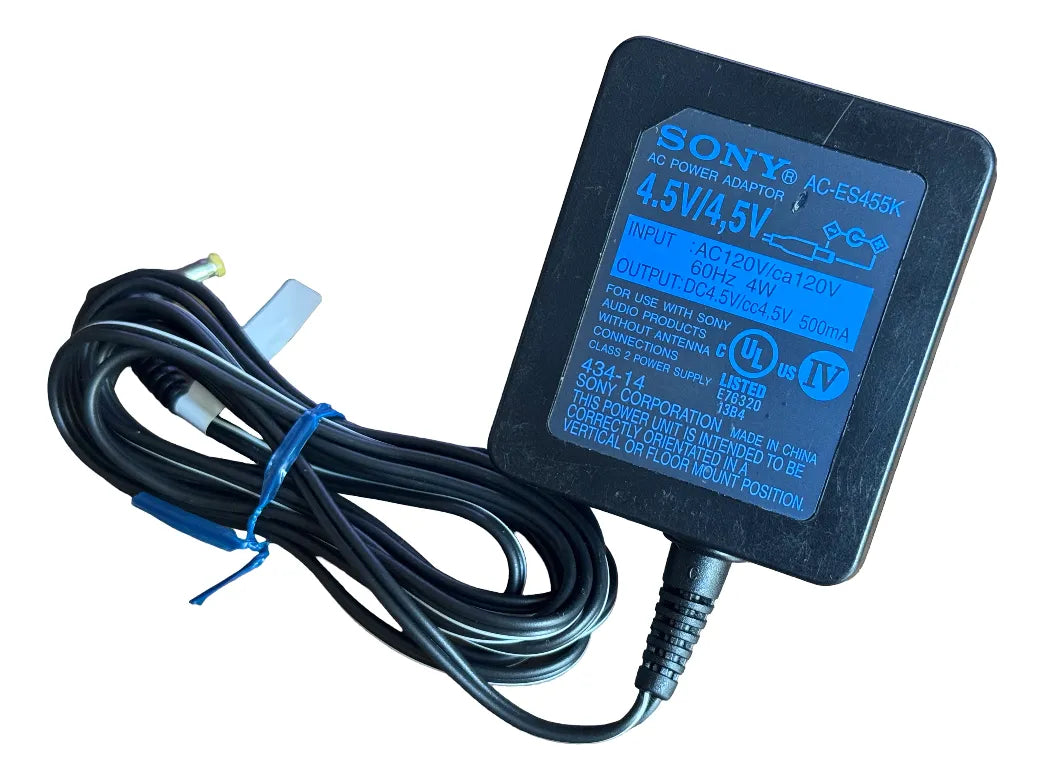 Cargador Original Para Walkman Discman Sony 4.5v